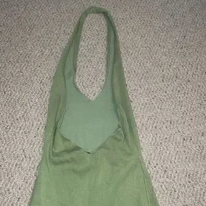 Beginning Boutique | Dresses | Green Beginning Boutique Halter Neck Dress |  Poshmark